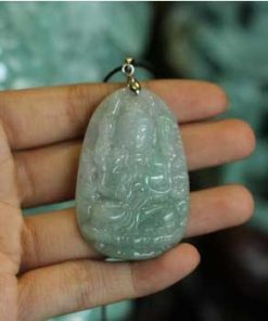 Phật ngọc Phỉ Thúy lớn A tuổi Tý FS6508-1